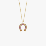 Pink/Orange Horseshoe