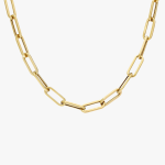 Gold Paperclip Chain I