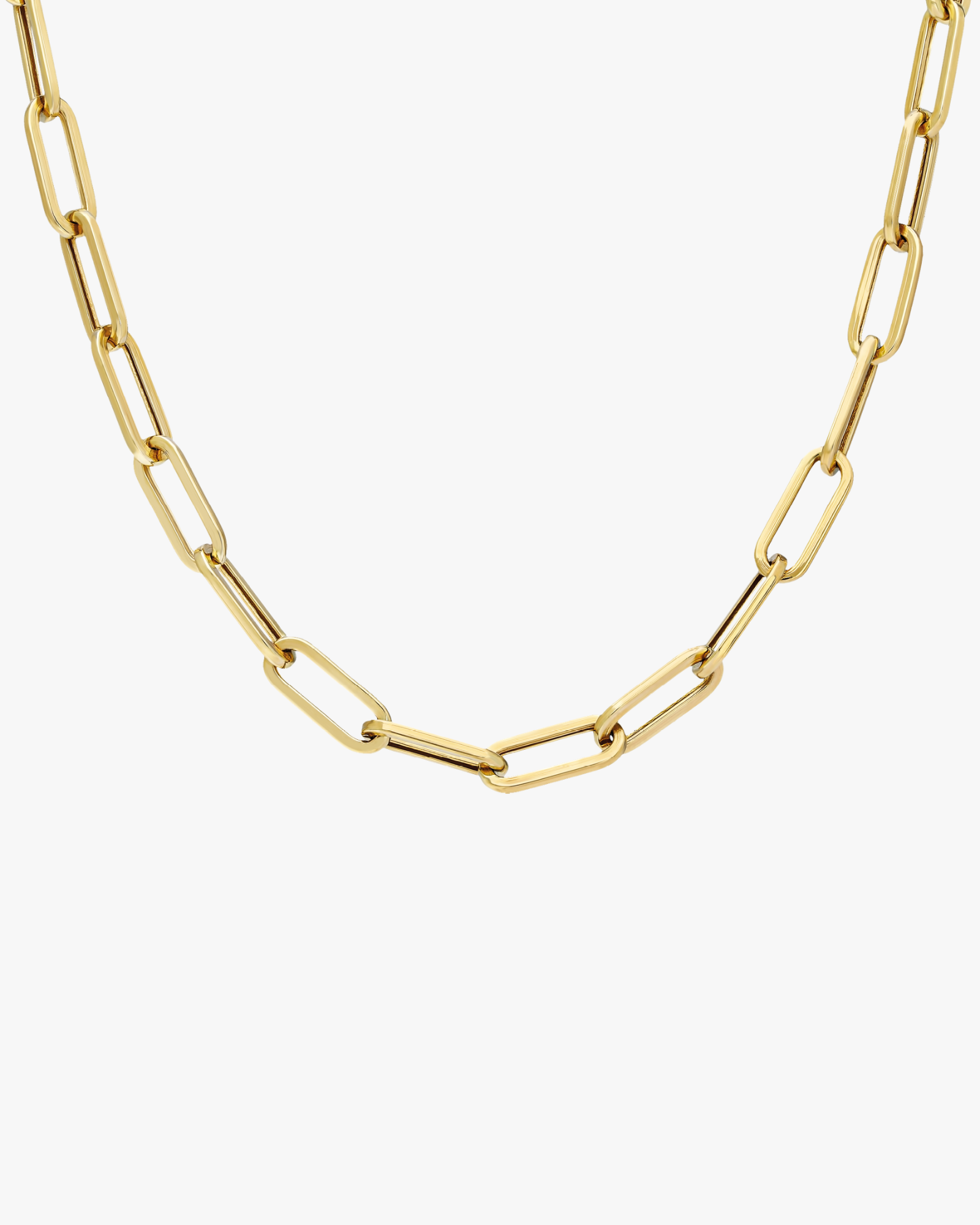 Gold Paperclip Chain I