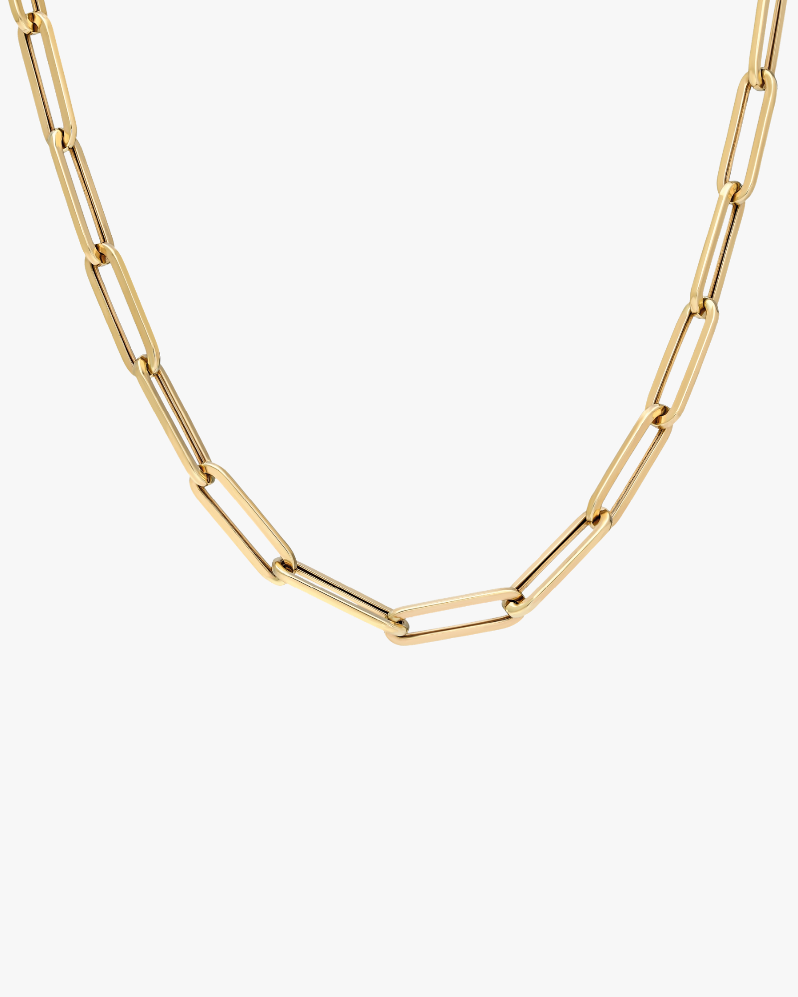 Gold Paperclip Chain II