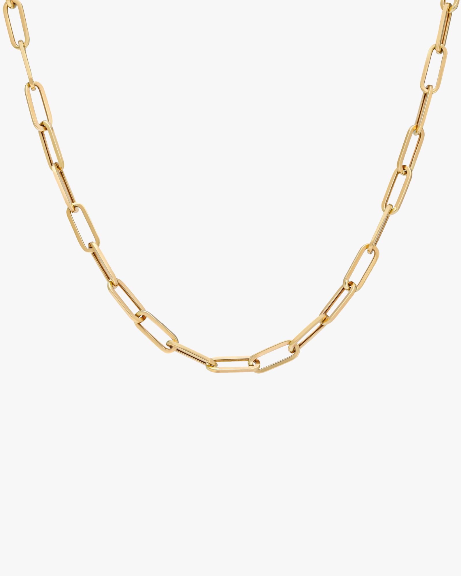 Gold Paperclip Chain III