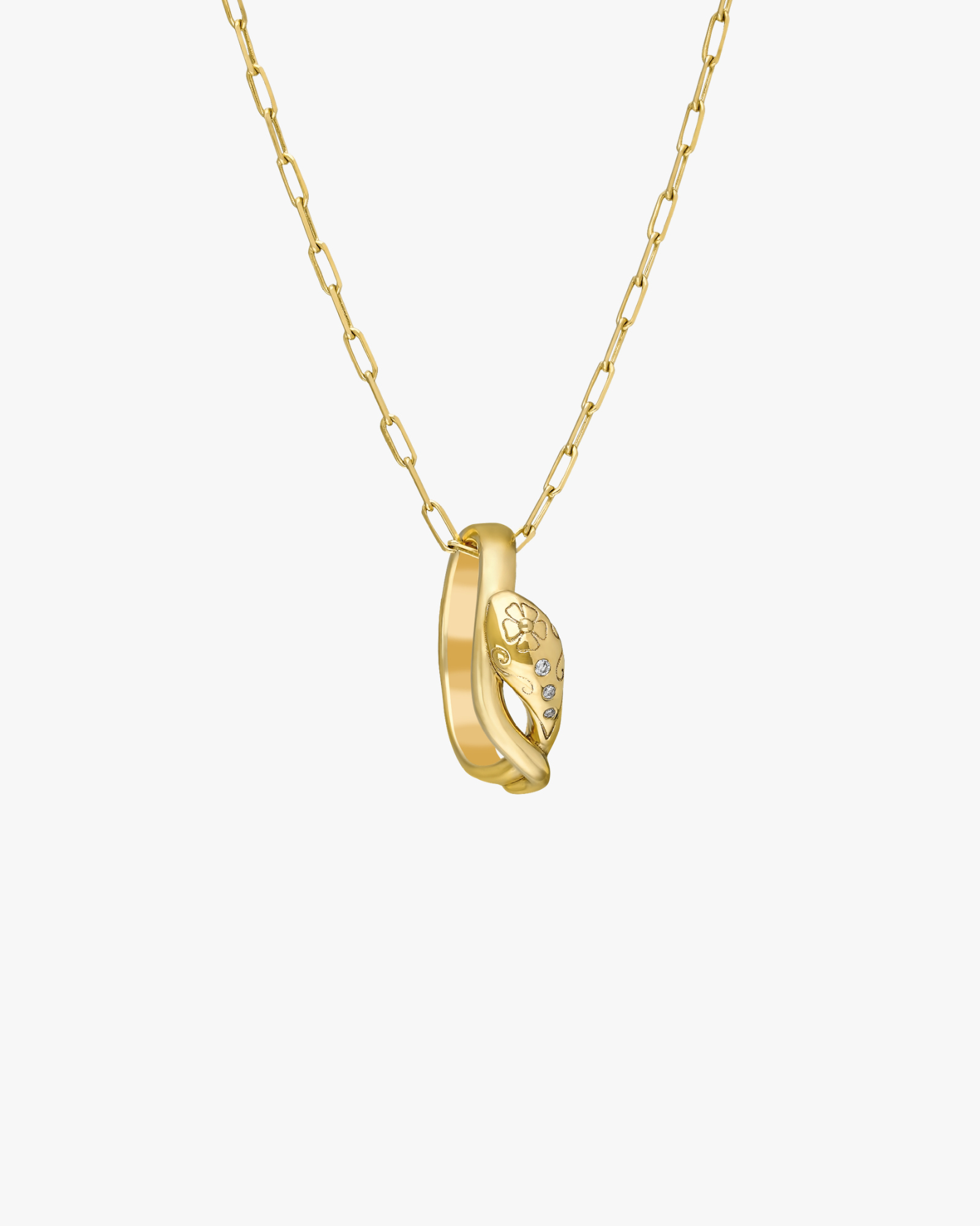 Floral Serpent Ring