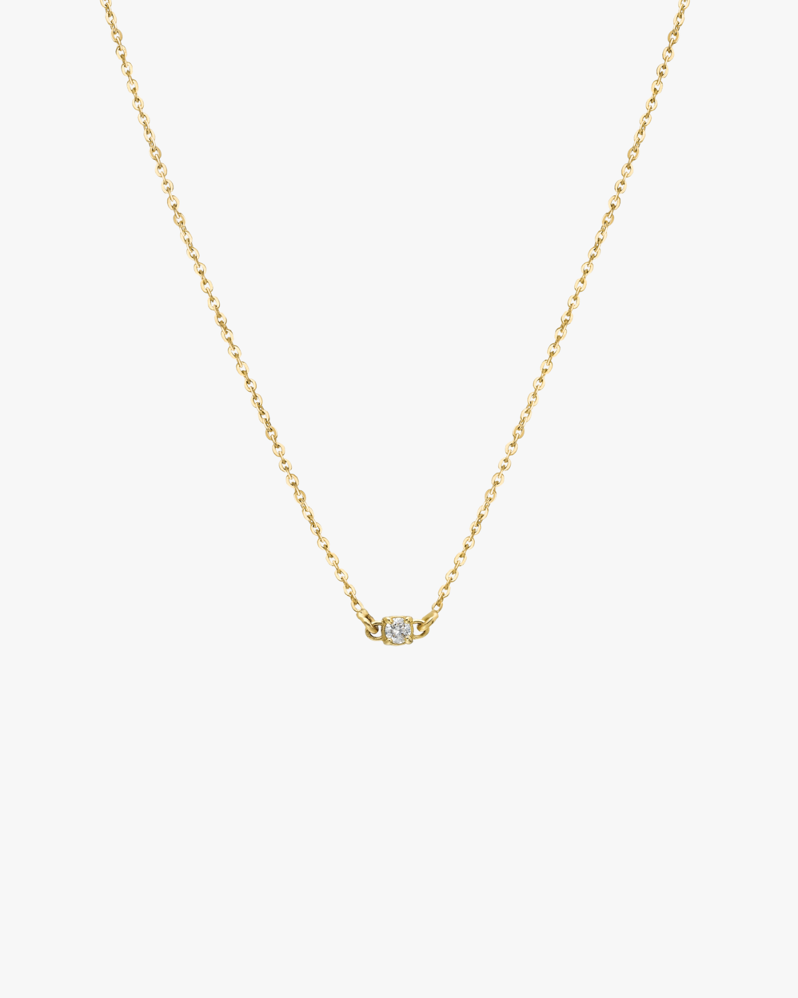Minimalist Diamond Necklace