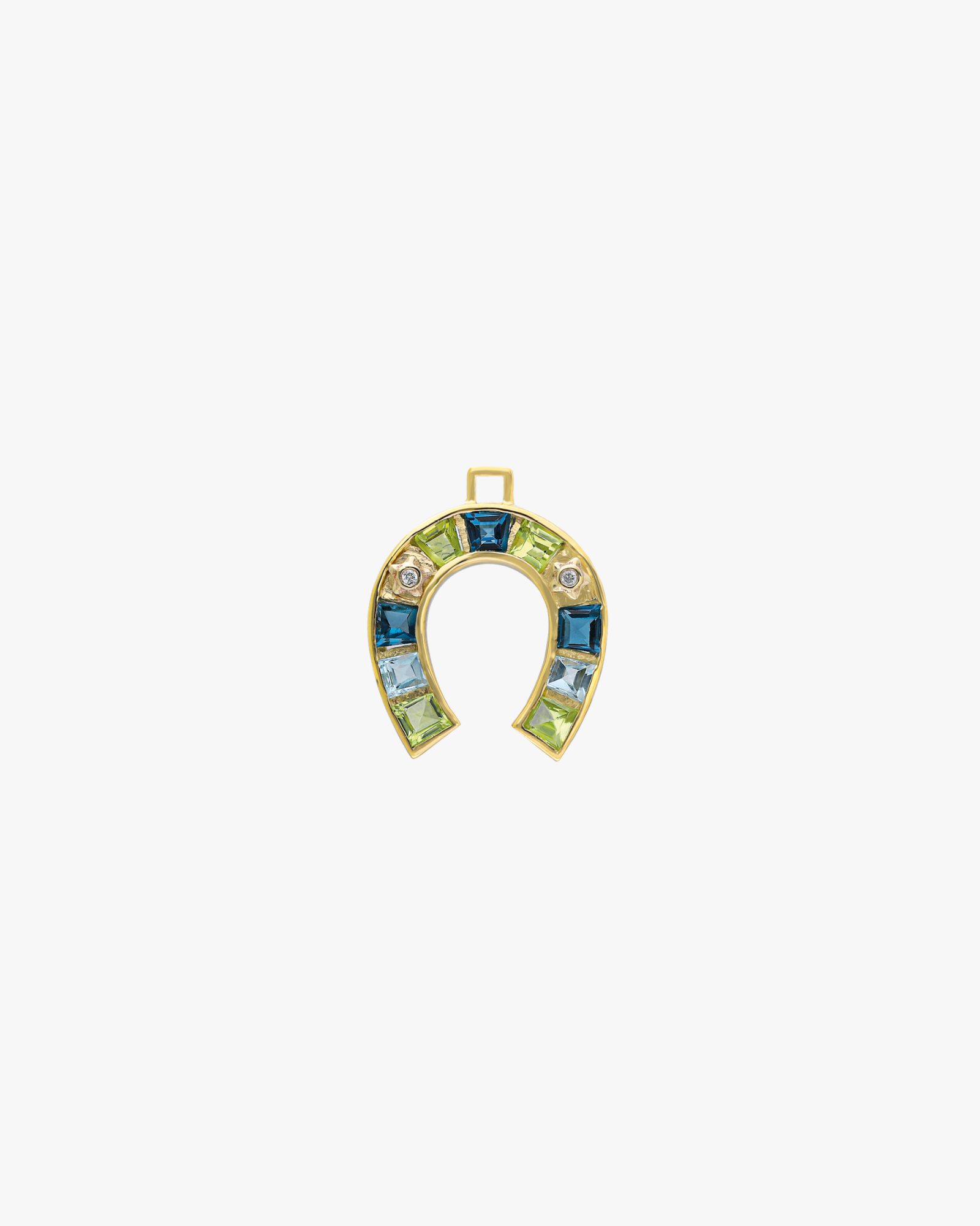Blue/Green Horseshoe