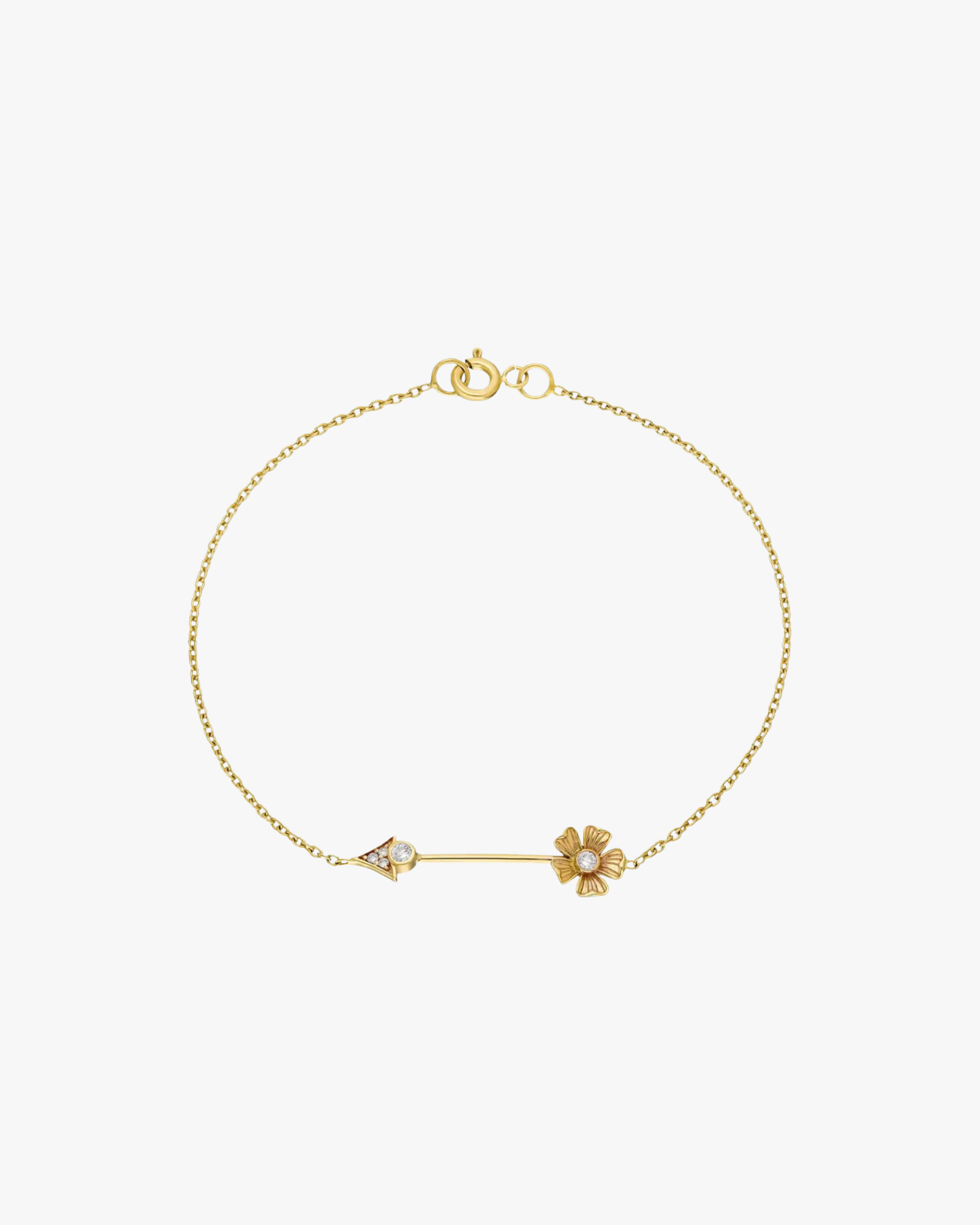 Diamond Floral Arrow